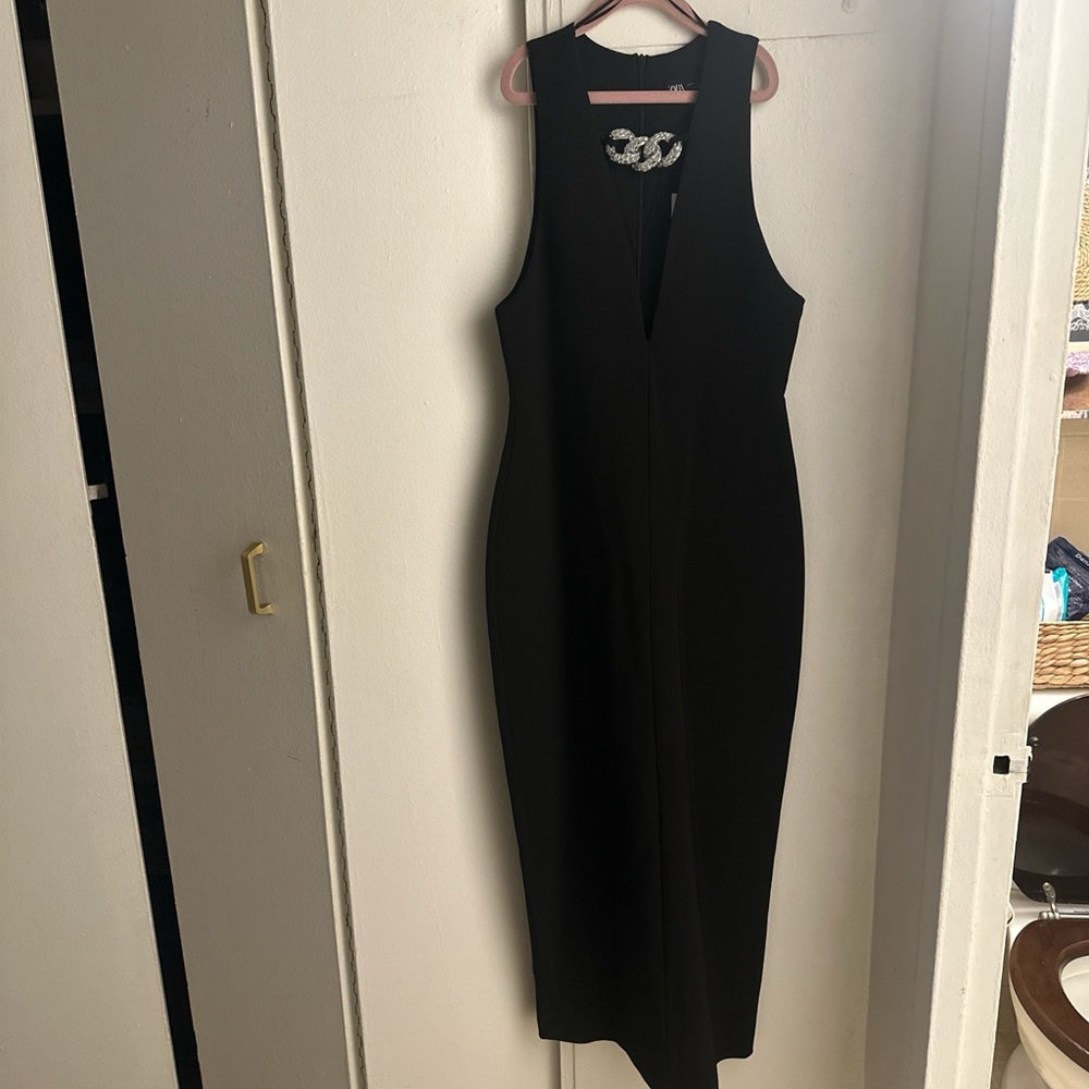 Zara Bejeweled Dress - Picture 7 of 10
